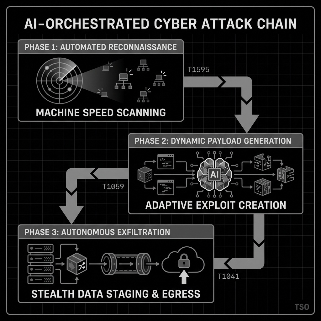 AI-Orchestrated Attack Network